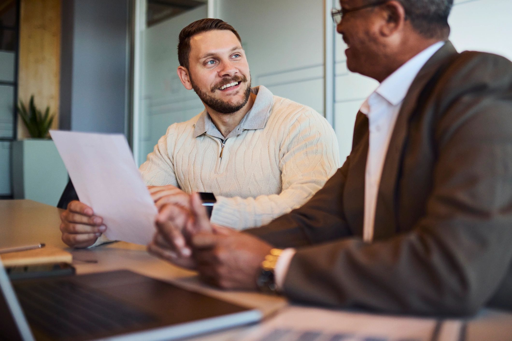 Professional office consultation
